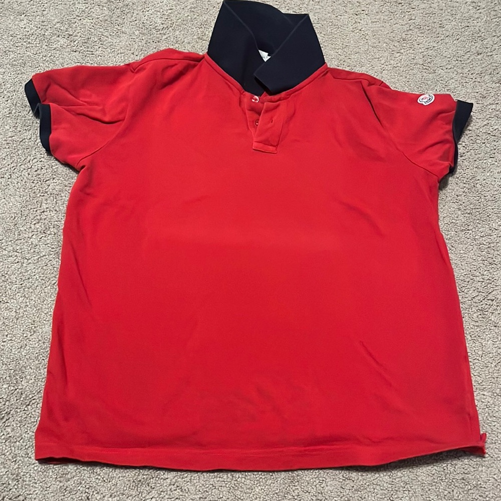 Moncler collared t shirt